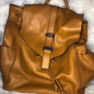 Leather Vera Bradley backpack purse.